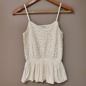 Express Lace Babydoll Top - Size XS